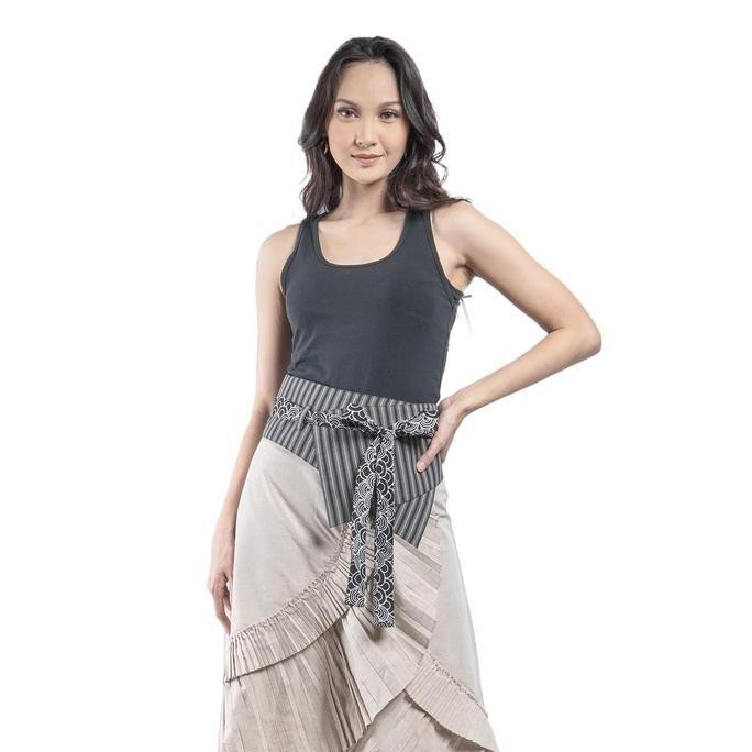 Murah Bhatara Batik Obi Belt Wanita 5584 - 4777G - 5132C - 4599D - 5290A - 5280A - 5323 - 4801 Biru 