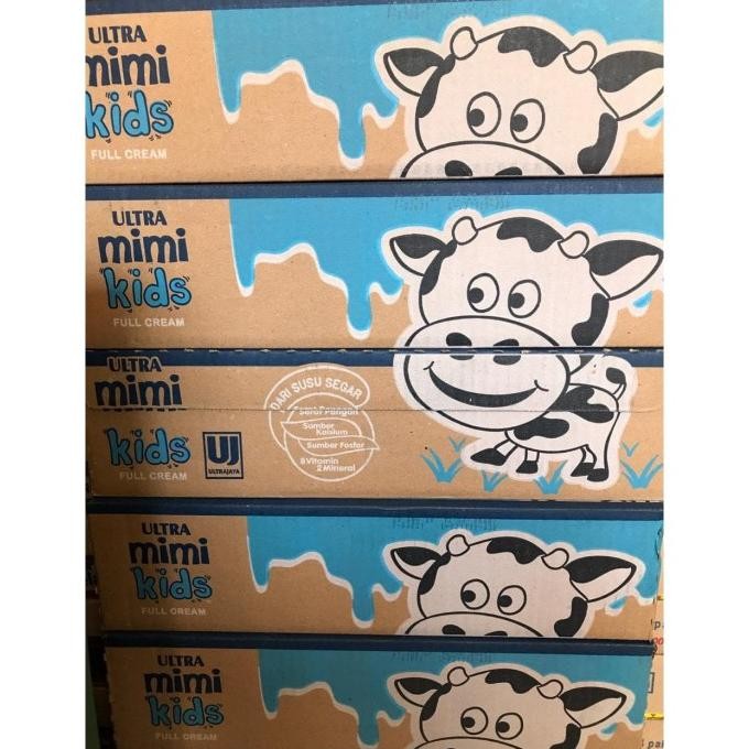 

Susu Ultra Mini Kids 125Ml Rasa Full Cream. Isi 125Ml X 40. Murah !! Terbaru