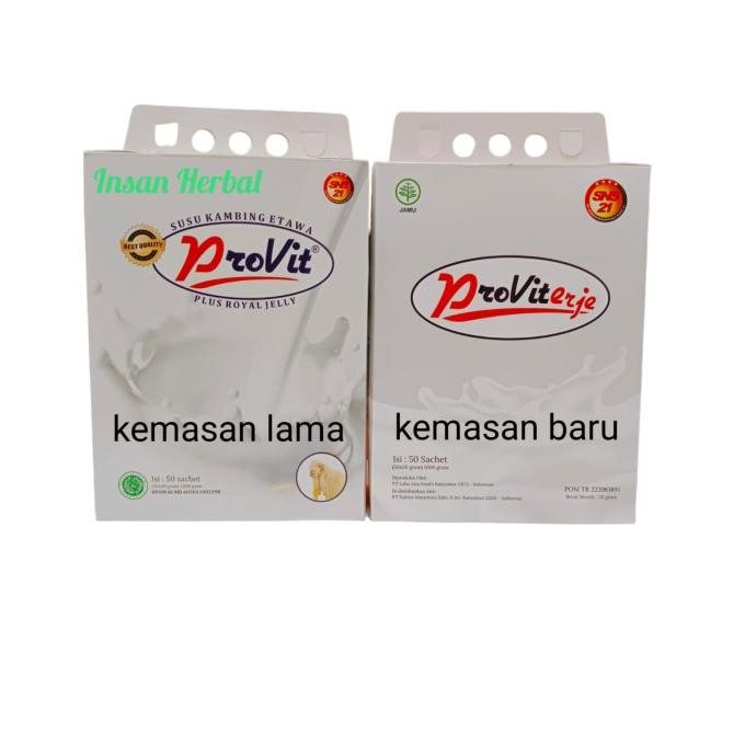 

Susu Kambing Etawa Provit 1 Box Isi 50 Sachet Promo