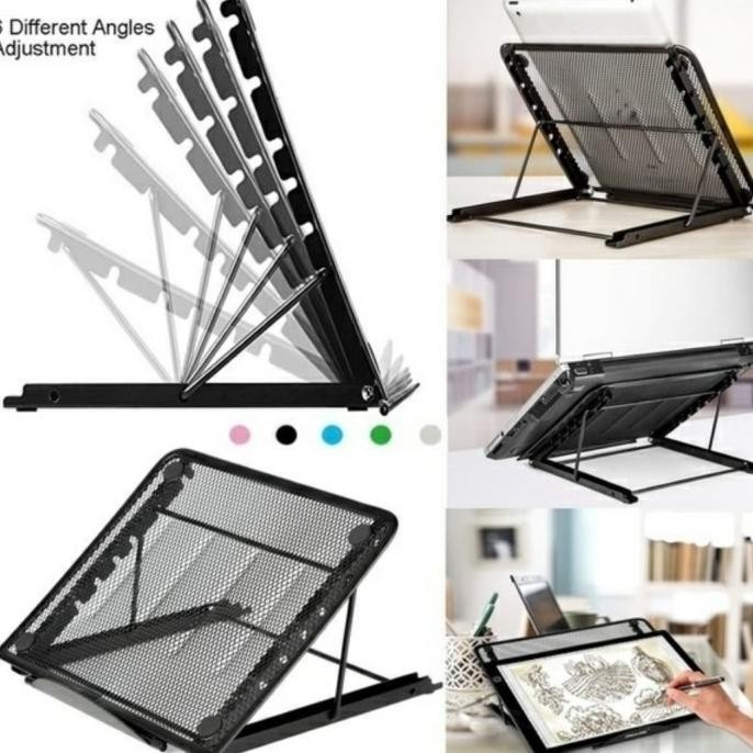 

Dudukan Tatakan Peninggi Laptop / ipad, Portable Laptop Stand Angle KS88