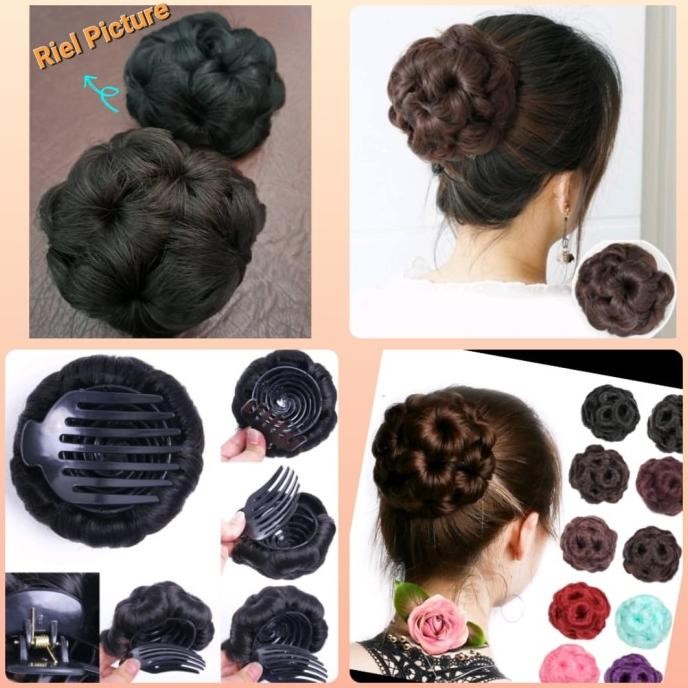 Tersedia KONDE HAIR SINTETIS KONDE CEPOL PRAKTIS RAMBUT PALSU PREMIUM