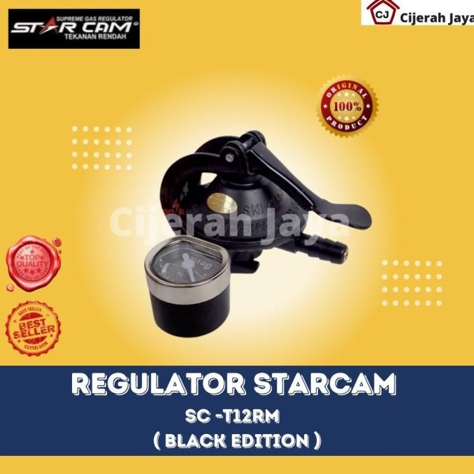 REGULATOR GAS LPG STARCAM DESTEC SC-23M METER/KEPALA GAS STARCAM SC23M