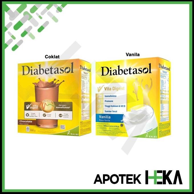 

Diabetasol 950 G - Susu Nutrisi Khusus Diabetes Terlaris