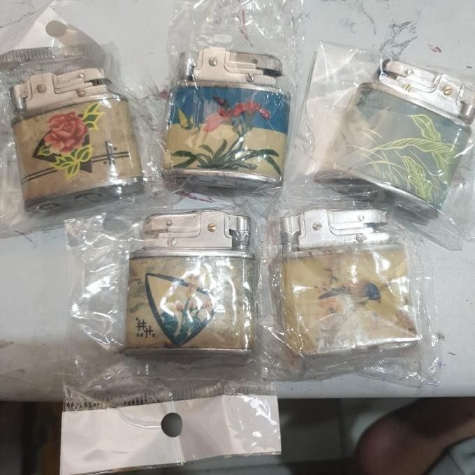 korek api jadul pake banget Sun flower 1105 lighter vintage