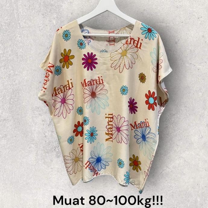 Promo Baju Blouse Jumbo Wanita Bigsize Ld 140 Xxxxl