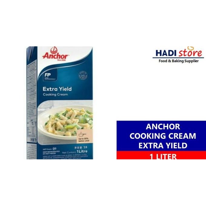 

Anchor Extra Yield Cooking Cream Krim Masak - 1 Liter Best Seller