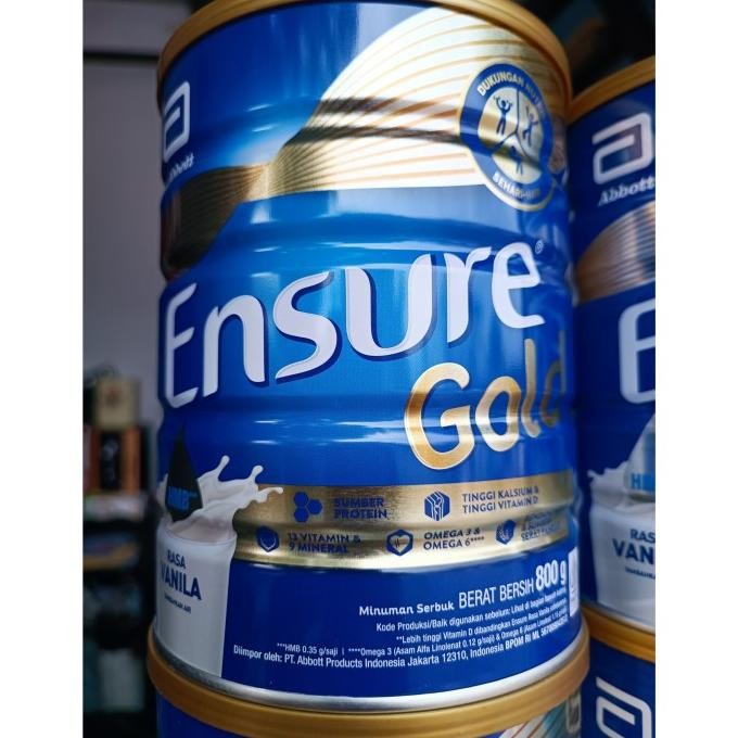 

Ensure Susu Dewasa/Lansia Rasa Vanila/Coklat 900Gr Usia 17Tahun Keatas Terbaru
