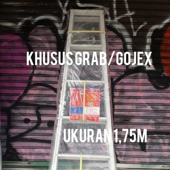 TANGGA LIPAT ALUMUNIUM 1,75METER. MEREK GARUDA TANGGA ALUMUNIUM