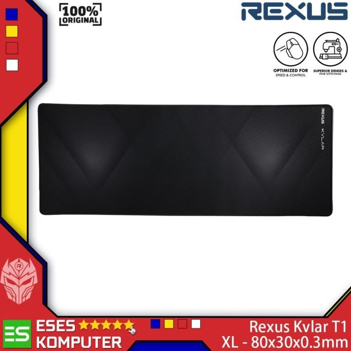 Ready Mousepad Rexus Kvlar T1 | XL 800x300x3mm | Mouse Pad Gaming