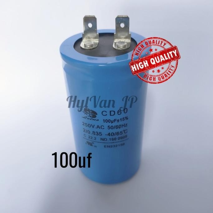 Promo Kapasitor Starting 100uf COD