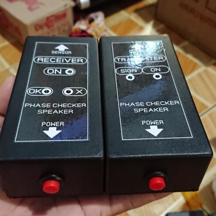 POLARITY CHECKER SPEAKER/PHASE CHECKER SPEAKER DIJAMIN AKURAT