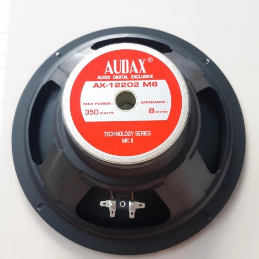 JH8 AUDAX Speaker 12 Inch Daya 350 Watt AX-12202 Full Range ASLI
