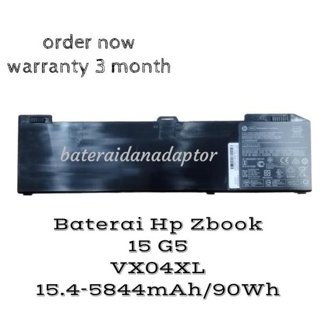 Baterai Hp Zbook 15 G5 Vx04Xl New Stok