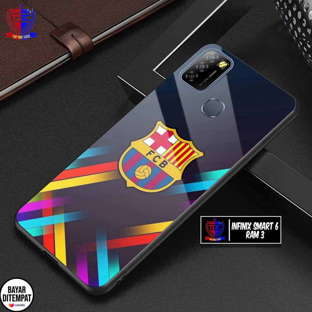 Case INFINIX SMART 6 RAM 3 - Casing INFINIX SMART 6 RAM 3 Terbaru Top One Case [ TIM FOOTBALL ] Casi