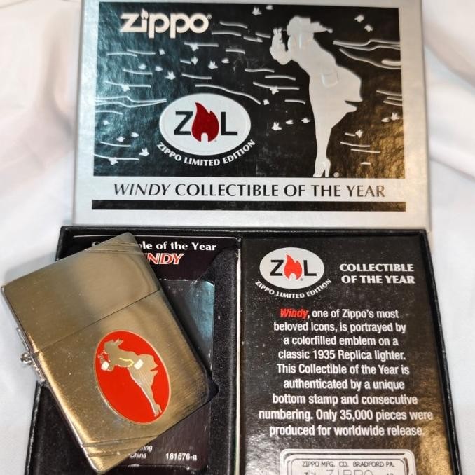 Korek Api Zippo windy collectible