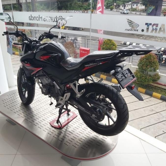 breket top box cb150r new, cb150r old, cb150x model geser