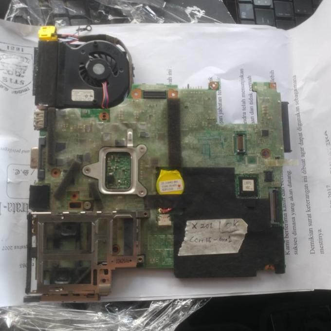 Motherboard Lenovo X201 Core I3 New Stok