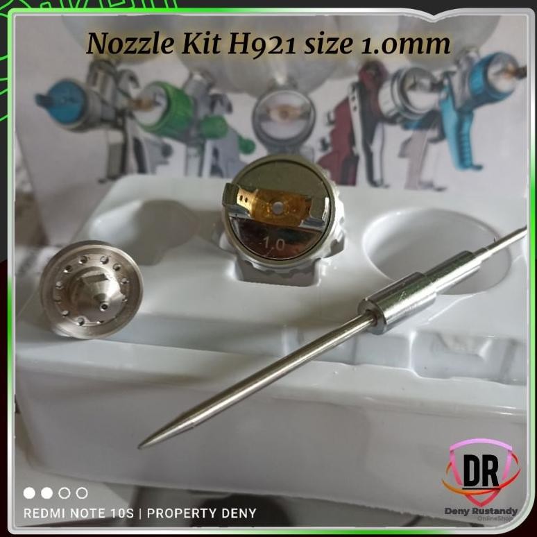 Nozzle Kit Set Spray Gun Auarita H921 Cap Needle ORIGINAL SAE
