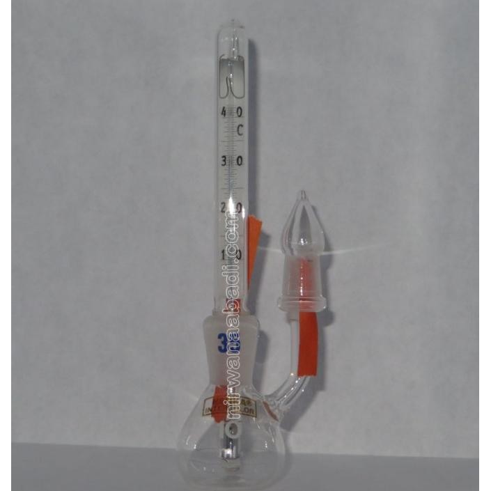 HERKA Piknometer Thermometer 10ml | Pycnometer with Thermometer