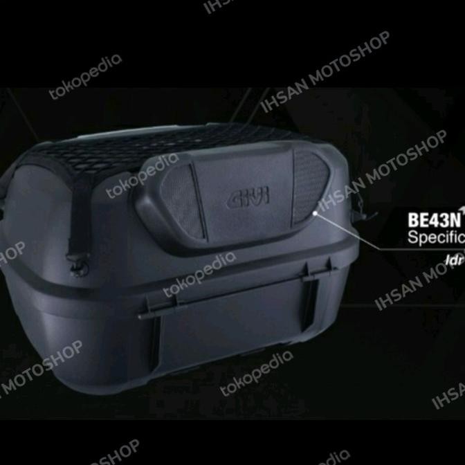 Backrest Sandaran Box GIVI E43 NTL NML Original