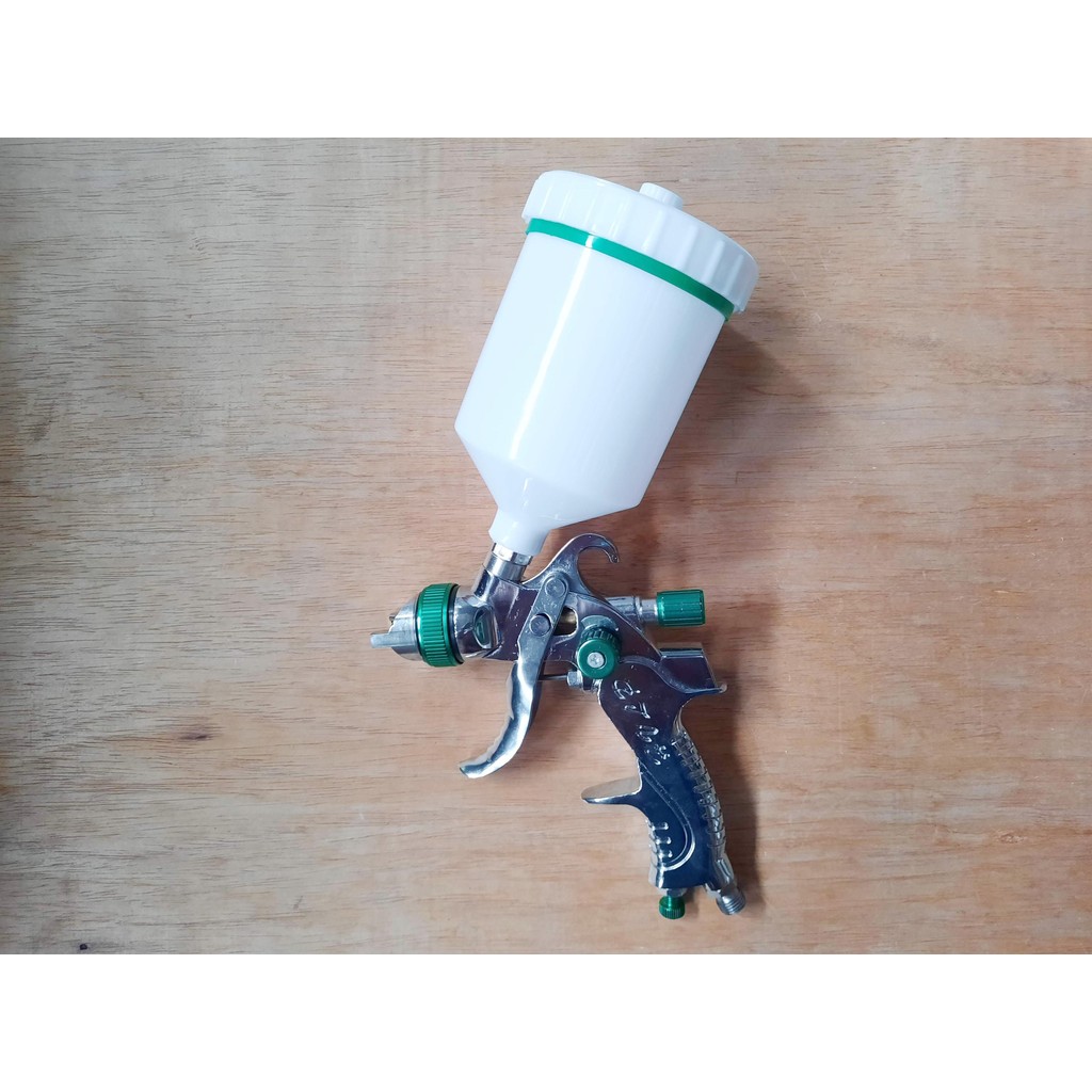 Spray Gun HVLP H2008 H-2008 Nozzle 1.4mm - 1.7mm - 2.0mm - Dapat 3 Nozzle