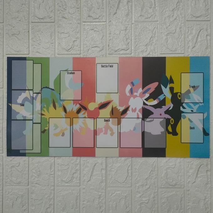 Playmat Pokemon TCG Eevee All Evolution