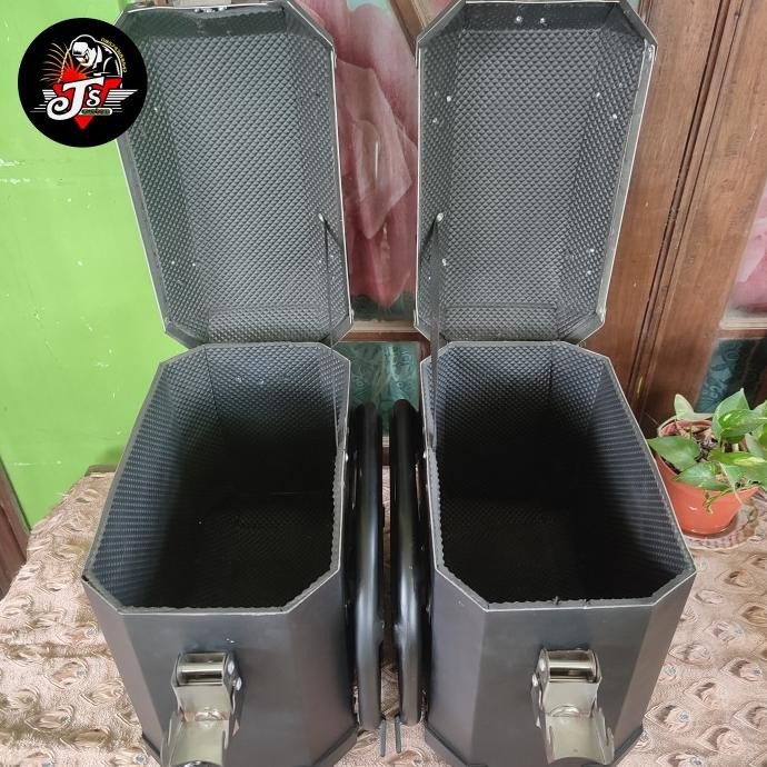 side box panier 20 liter alumunium