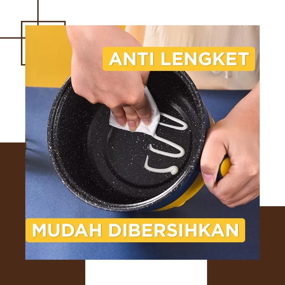 Goto Vibes Electric Pan Panci Listrik Elektrik Multifungsi Serbaguna