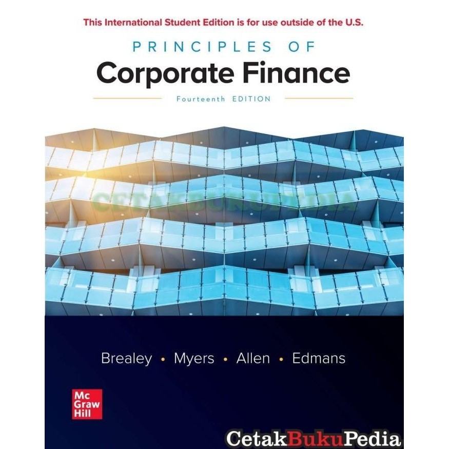Book Brealey R Myers S Principles Of Corporate Finance 14Ed