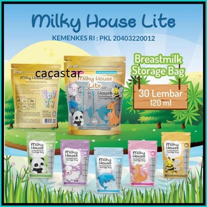 

(5 POUCH LITE) PAKET MILKY HOUSE LITE LENGKAP ALL VARIAN