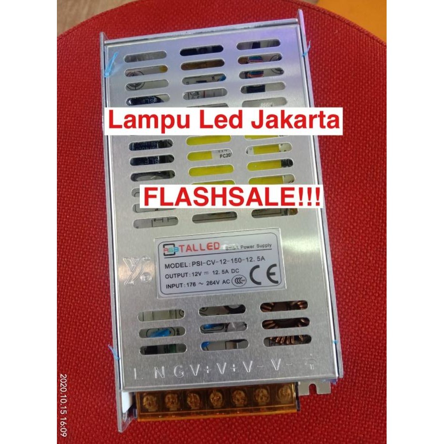 Miliki Trafo Talled 12.5A (150Watt) 12V. Power Supply Talled 12.5A (150Watt)