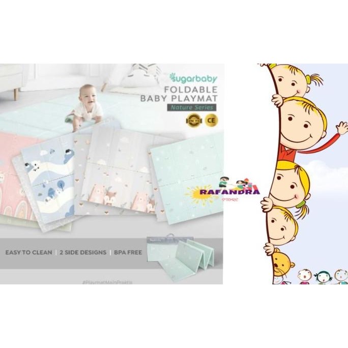 Sugar Baby Foldable Baby Playmat / Karpet Lipat Playmat Lipat Bayi