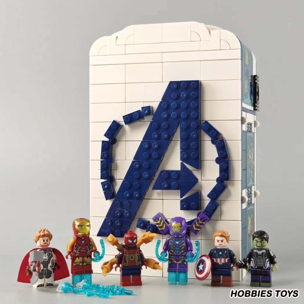 SY1469 Brick Avengers Book Headquarters Facility Building Blocks 3 in 1 - SY 1469 Markas Avengers