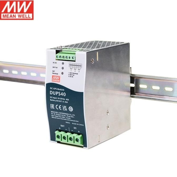 Spesial Ups Modul Tanpa Psu 24V Dc 40A Meanwell Dups40 (Barunya Dr-Ups40 )