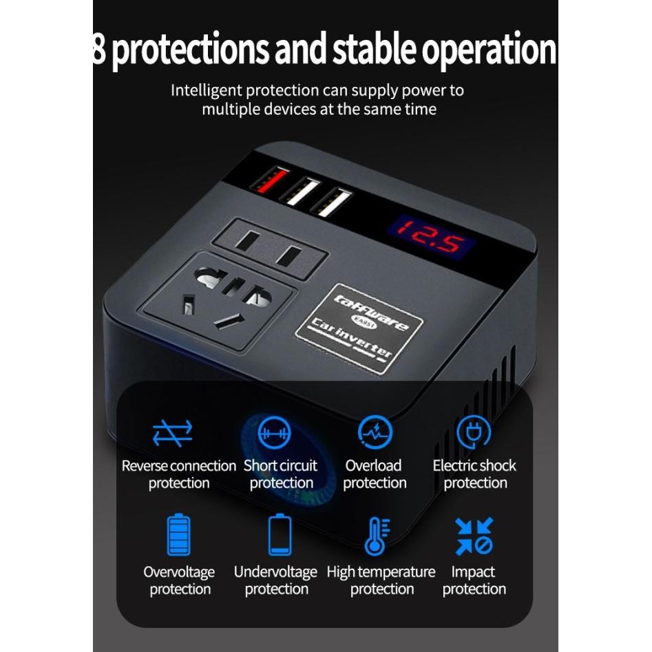 Car Fast Charger Mobil / charger hp konveter usb di mobil 12/24V 100W