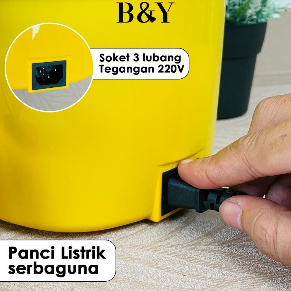 Panci Masak Elektrik Anti Lengket / Panci Masak Elektrik Mini / Electric Cooker / Alat Masak Listrik
