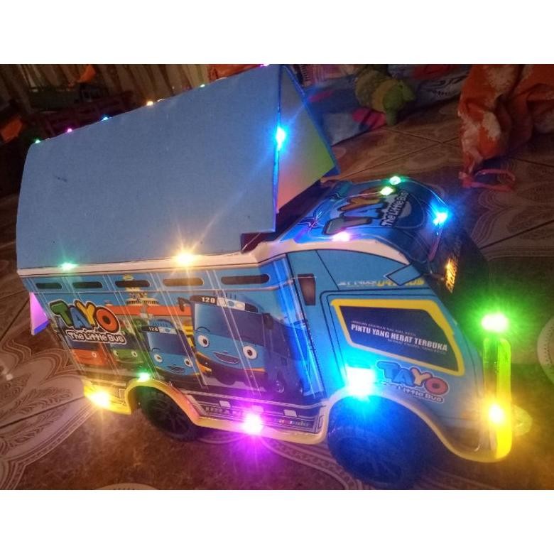 MINIATUR truk oleng ANIMASI