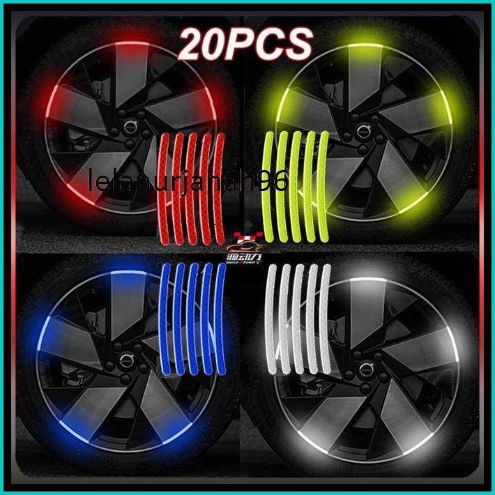 STIKER MOBIL STIKER MOTOR 20PCS STIKER REFLEKTOR SELECT MOBIL MOTOR STICKER REFLEKTOR