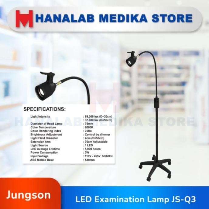 Murah Jungson Led Examination Lamp Js-Q3 / Lampu Tindakan Led Jungson