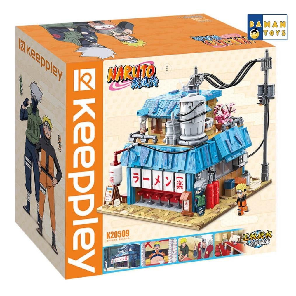 Keeppley Naruto Shippuden Ichiraku Yile Ramen Shop Bricks