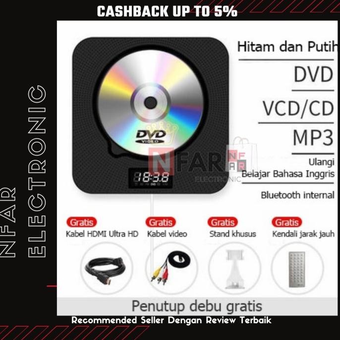Sale Portable Cd Player Bluetooth Mountable Wall Dvd Player Pemutar Cd Dvd