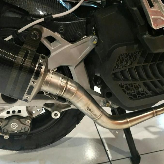 Knalpot Akrapovic ADV 150 Fullsystem Ori Slovenia (Header custom)