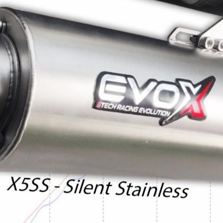 KNALPOT RACING 3TECH EVOX X5 SILENT SERIES fullsystem Fullset