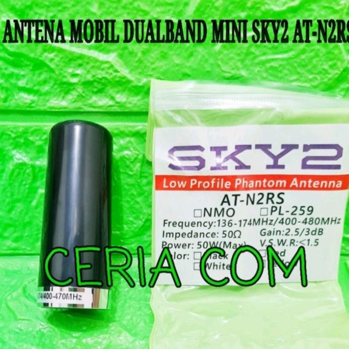Sale Antena Jempol Radio Rig Mobil Antena Mini Radio Rig Mobil Dual Band