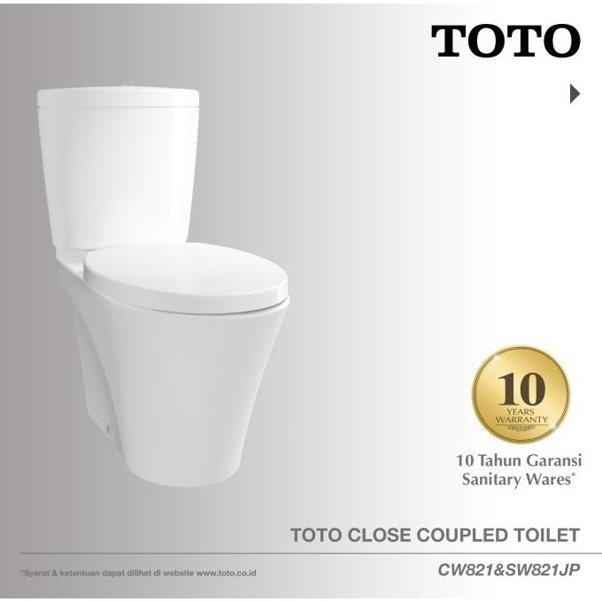 Grosir Toto Closet Cw821J/Sw821J | Closet Duduk - Kloset - Kloset Duduk