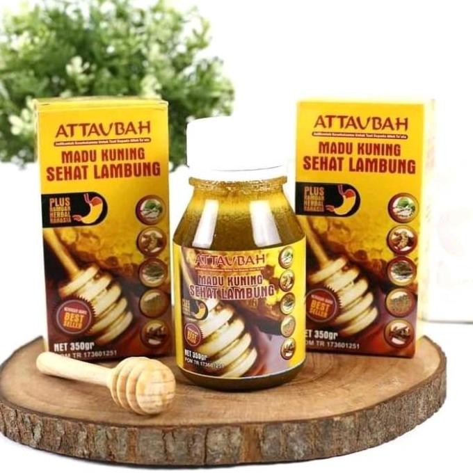 

Madu Kuning Attaubah 350Gram Original Madu Ramuan Untuk Pencernaan Bahan Syrup Madu Buat Herbal Honey Promo