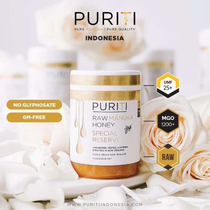 

Puriti Raw Manuka Honey Umf 25+/Mgo 1200+ Best Seller