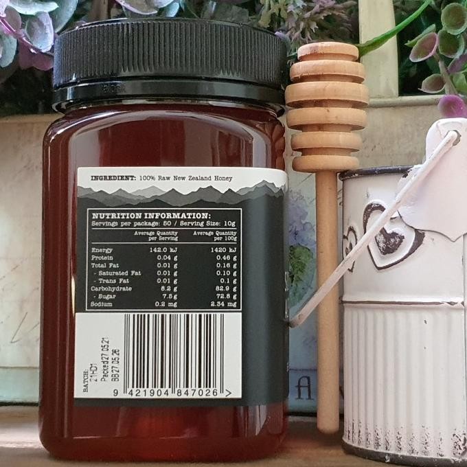 

Southern Alps Raw Beech Forest Honey, 500Gr, Madu Hutan New Zealand Terlaris