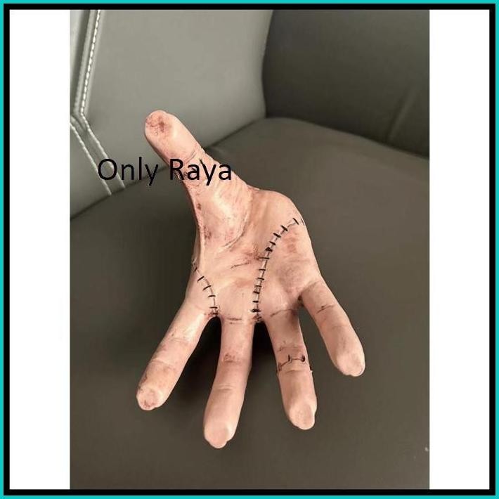 WAHA WEDNESDAY ADDAMS HAND TANGAN ADAM MAINAN PRANK HALLOWEEN PALM VINYL