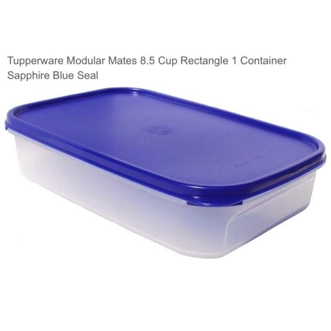 Tutup Kotak Makan Tupperware Modular Mate Rectangular - Asli